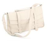 Sale - Leather messenger bag