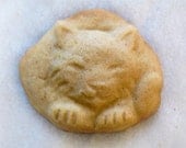 Itty Bitty Kitty - CatNap Handmade Stoneware Cookie Mold