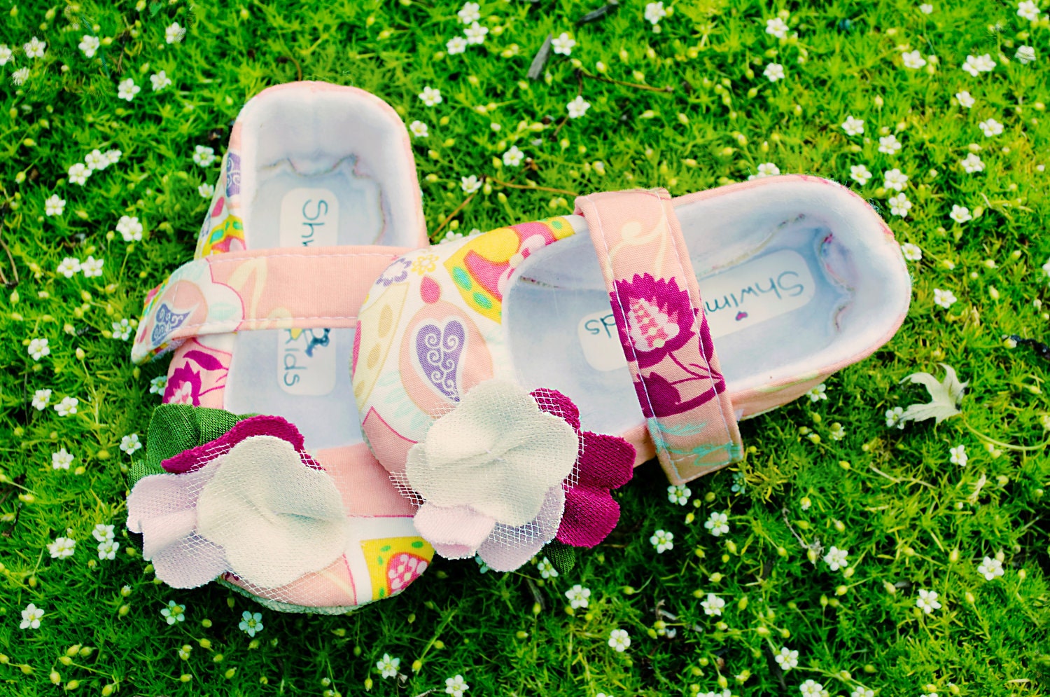 Pink Lily Mary Janes