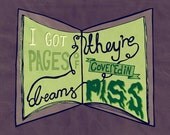 Poison by Alkaline Trio - 4x6 Inch Matte Photographic Lyrical Print