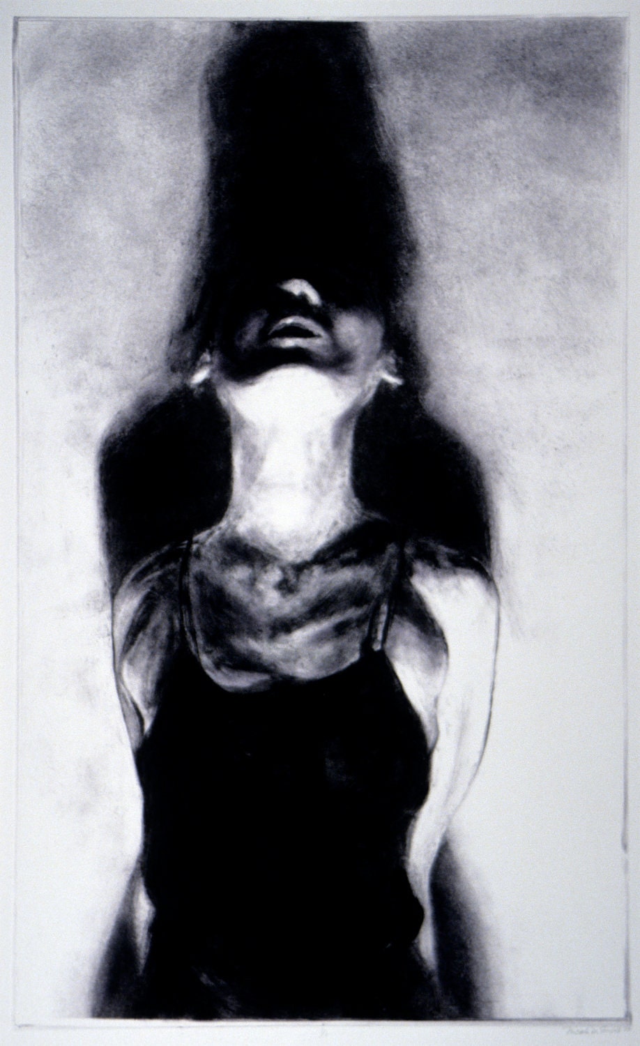 Dancer Monoprint Figure Study by Nicole Marie Smith