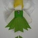 Tinker Bell Hair-clip (Ribbon Sculpture)