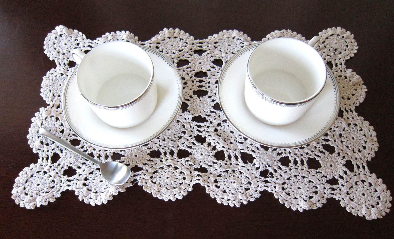 Vintage Doily Crochet, Wedding or Country Chic Decor