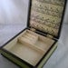 Gilded Bees Upcycled Jewelry Box