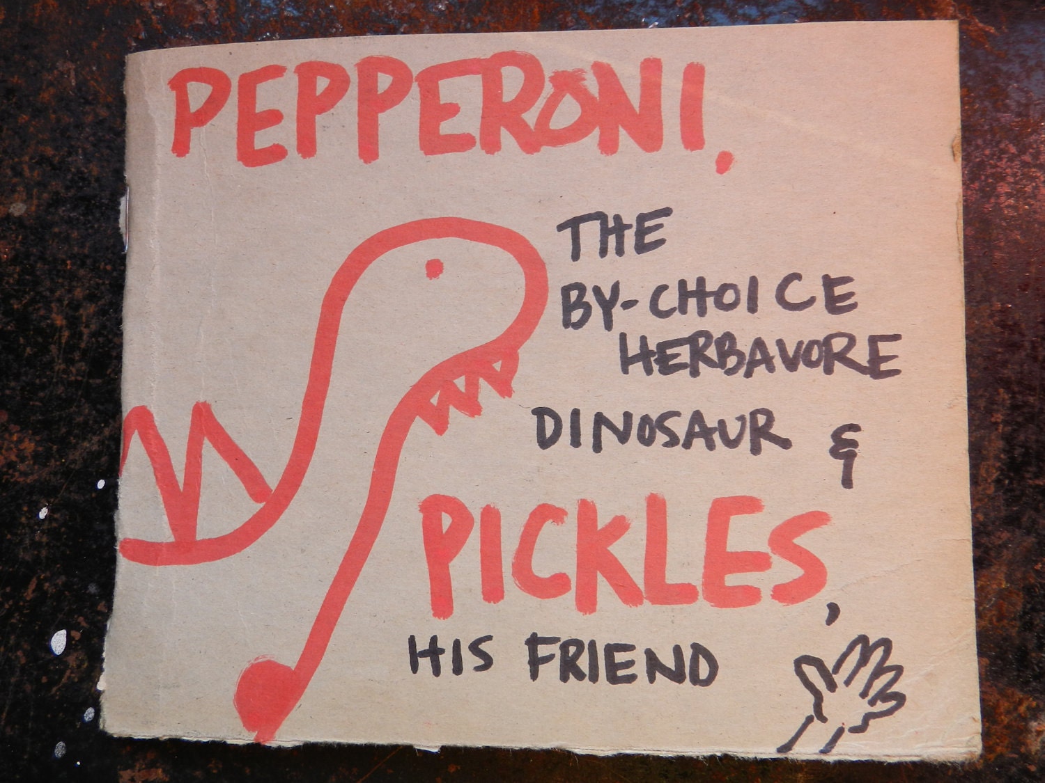 Pepperoni, The By-Choice Herbivore Dinosaur Zine