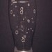 Asteroid Atari inspired Pilsner Engraved Glass