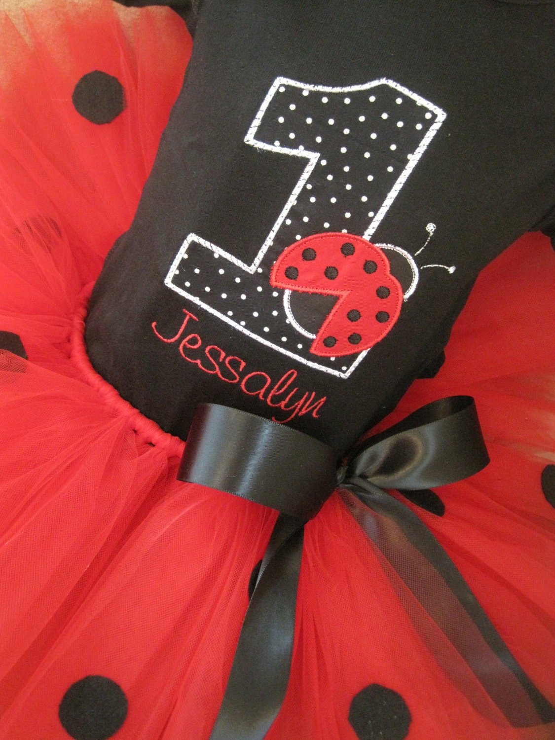 Personalized Ladybug Birthday Shirt
