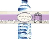 100 Vintage Gazebo Garden Water Bottle Labels - Available in water resistant and waterproof Il_170x135