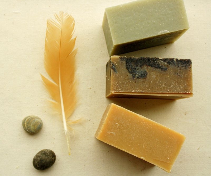 The Guy's Favorites 3 pack // Men, Beer Soap, Handmade Soap, Cold Process Soap, Vegan Soap, All Natural Soap, Gift for Dudes, Man Soap