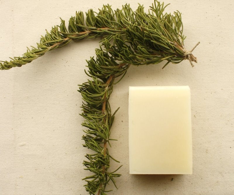 Rosemary and Cedarwood Shampoo & Shaving Bar // Shampoo, Shaving Soap, Gift for Men, Woodland, Spring, Handmade Soap, Vegan Soap, Green