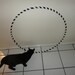 The Comet Hoop-Advanced Hula Hoop Black&White