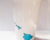 Custom State Hand Painted Travel Mug, Chic, Made in Hawaii