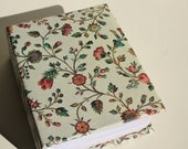 Jessamine Flower -vintage 90's whimsical pink and teal floral photo album 4x5