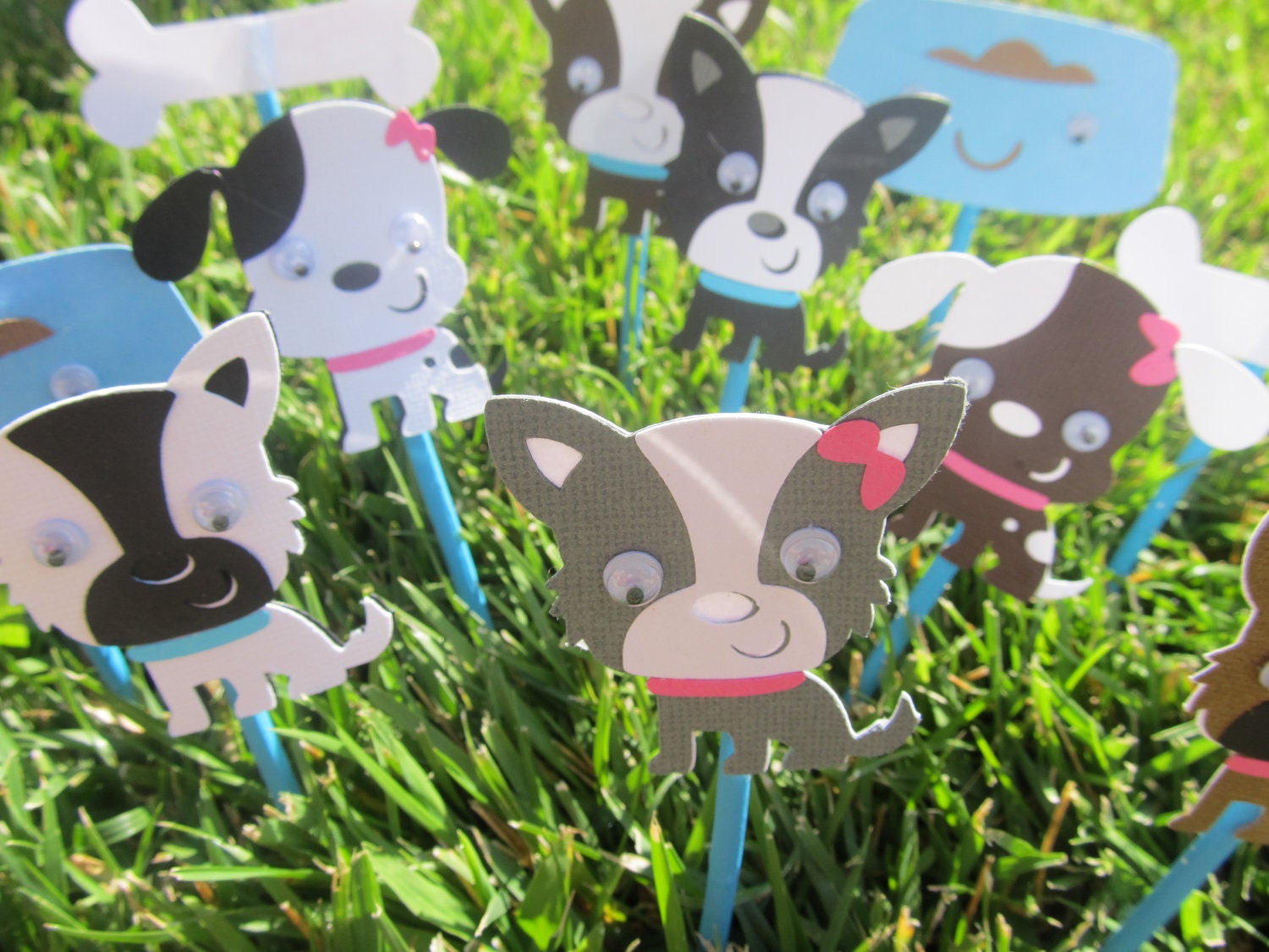 Puppy/Doggy Cupcake Toppers 12 count
