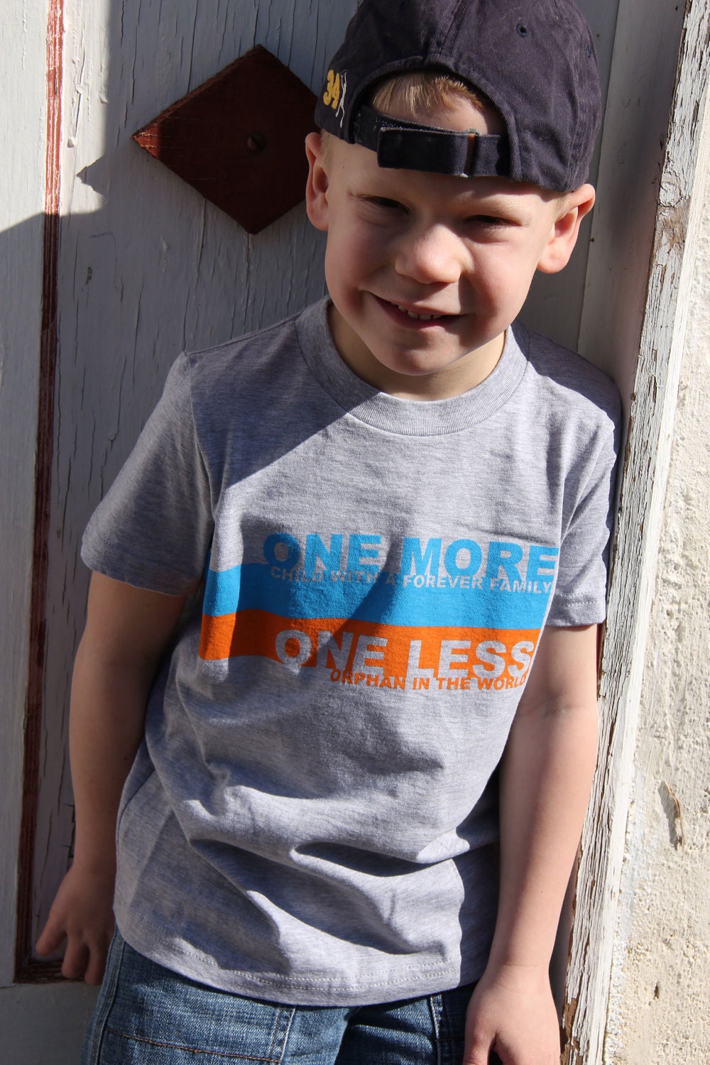 One MORE child with a forever family, One LESS orphan in the world Tee for Adoption