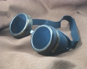 Steampunk Goggles Antique Gold Finish
