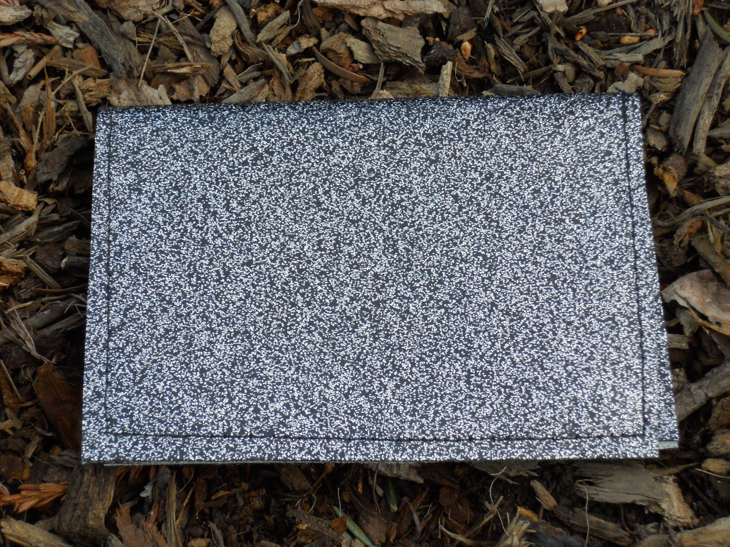 Glitter Vinyl Billfold Wallet