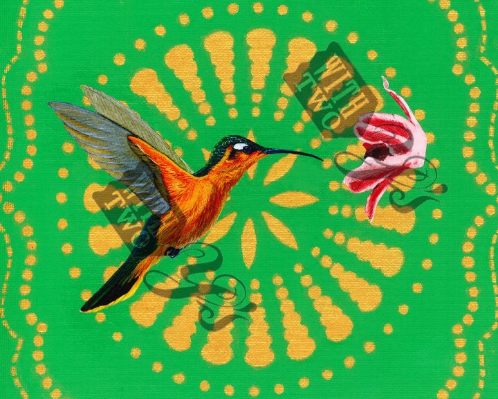 So Pretty collage print