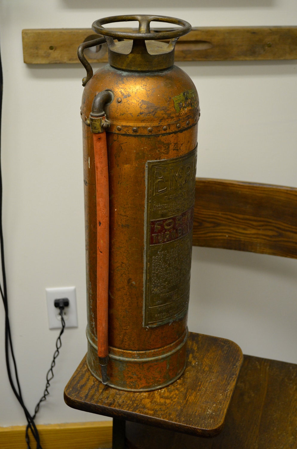 Vintage Fire Extinguisher