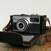 Vintage Camera Zeiss Ikon Ikomatic Black Silver 1960s