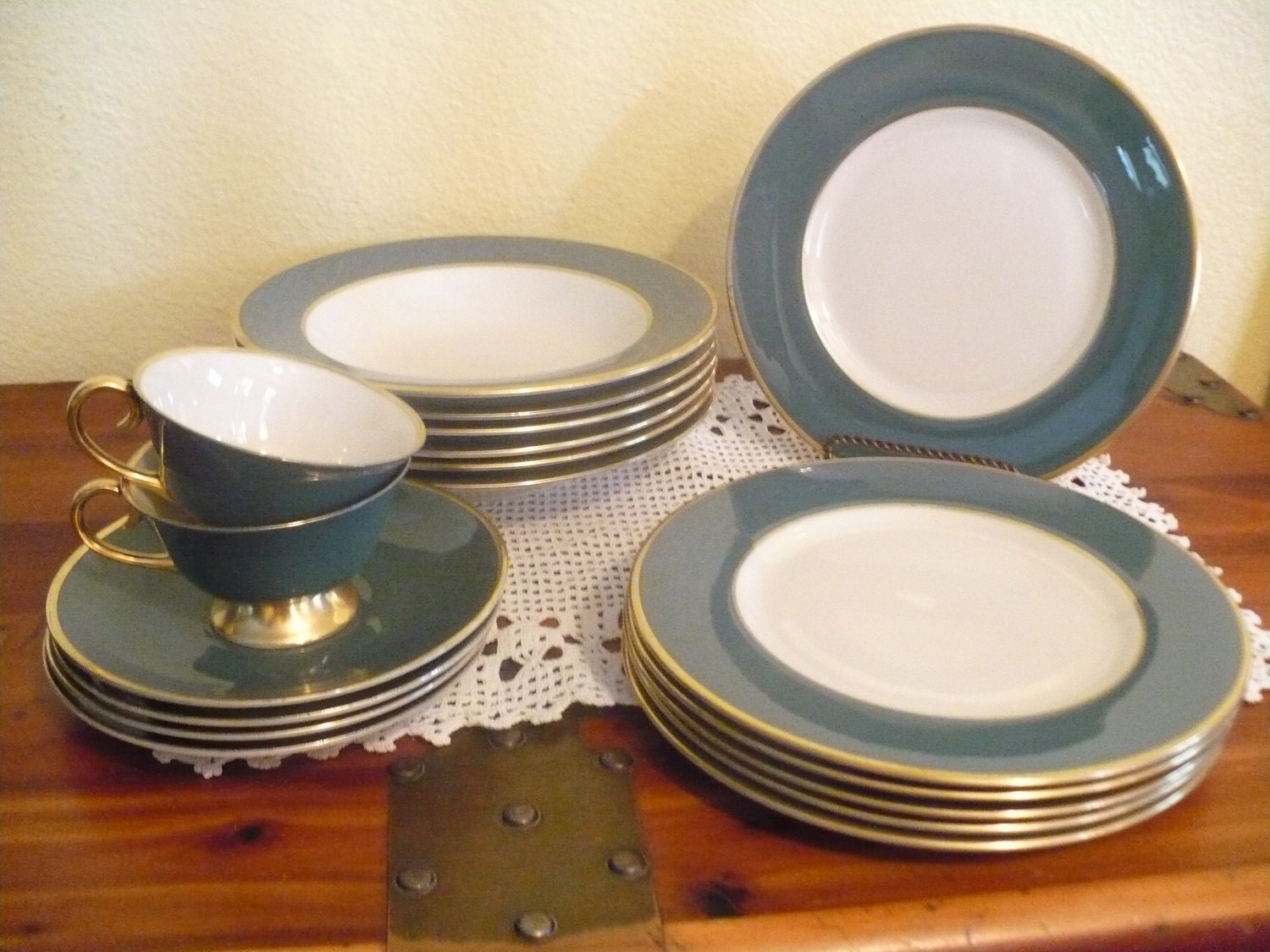 Vintage Flintridge China by henhousetreasures on Etsy