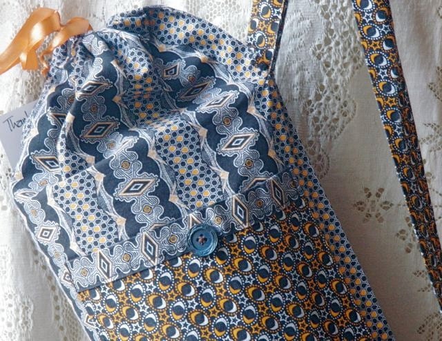 Yoga mat bag sale. Brown orange cotton shwe shwe. Non profit