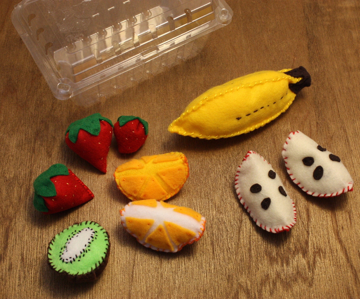 Felt Play Food - Fruit Basket
