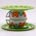 Ohio Art Floral Bird Tea Set, Vintage Tin Toy