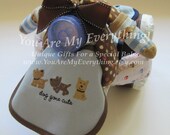 Boy Tricycle Diaper Cake Trike Three Wheeler Baby Shower Centerpiece