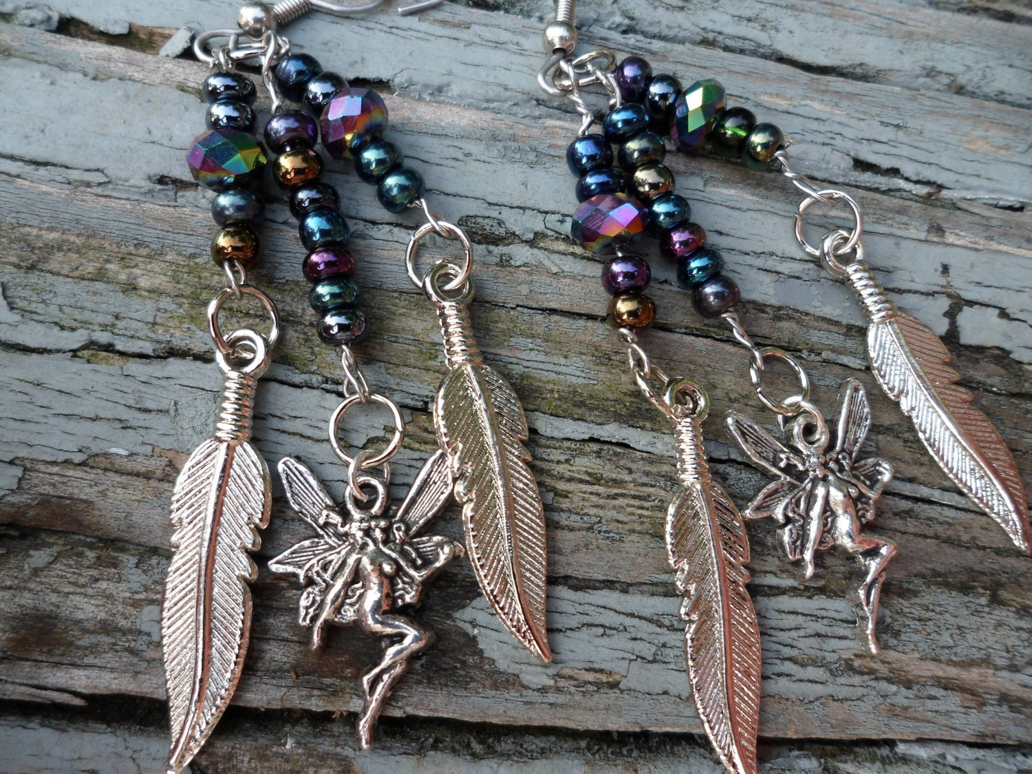 Faeries & Feathers Earring Set