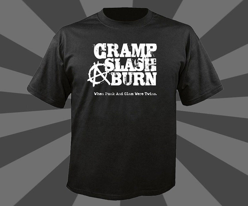 the Official  "Cramp Slash & Burn"  TShirt  MEDIUM