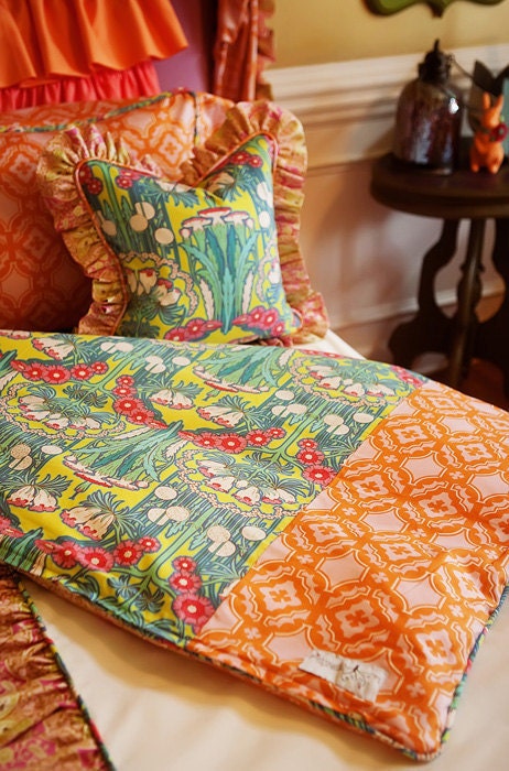 Gorgeous Ava Ruffled Full/Queen Duvet Cover