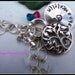 Personalized Bracelet - Hand Stamped Mommy Jewelry - Heirloom Family Tree Bracelet with Swarvoski Birthstones - Tree of Life