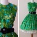 Vintage 1950s Butterfly Full Circle Party Dress // Flights of Fancy