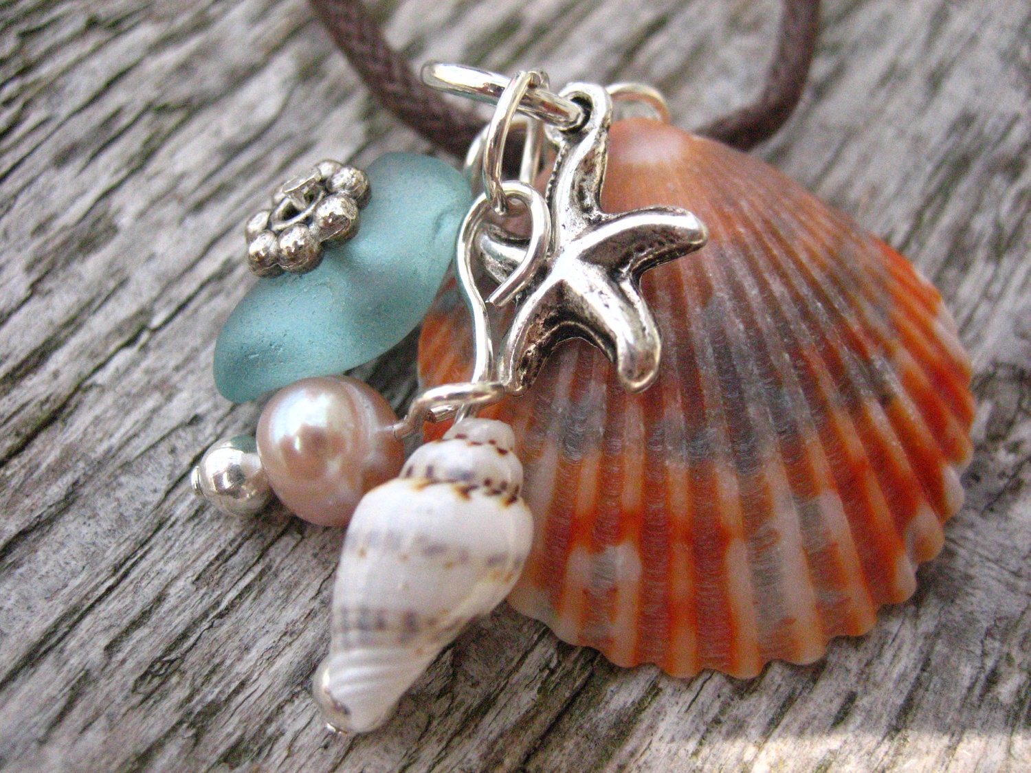 Beachcomber Charm Necklace
