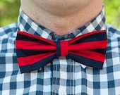 Royal in Red and Blue Bow Tie