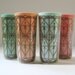 Retro Drinking Glasses, Vintage Melmac Tumblers