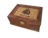 Antiqued Cork Ship Box