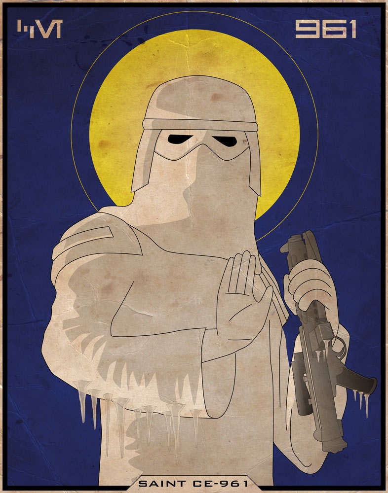 Imperial Saints - Snowtrooper 16x20