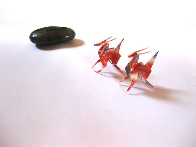 Deer origami, miniature deer, miniature antelopes