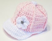 Crochet Baseball Cap CROCHET PATTERN instant download