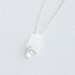 Cute Silver Ice Cream Lolly Popsicle Necklace