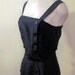Reserved- 1940's/50's Nautical Navy Blue Wiggle Dress