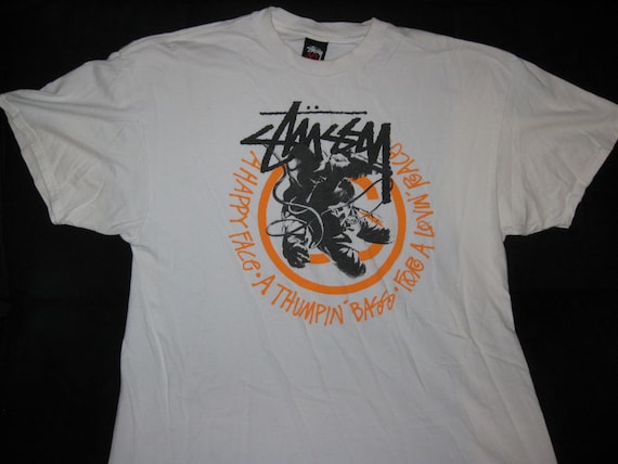 vintage stussy tshirt