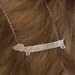 Silver Dachshund Necklace, Doxie Jewelry, Puppy Charm, Dog Silhouette, gift for dog owners- Handmade