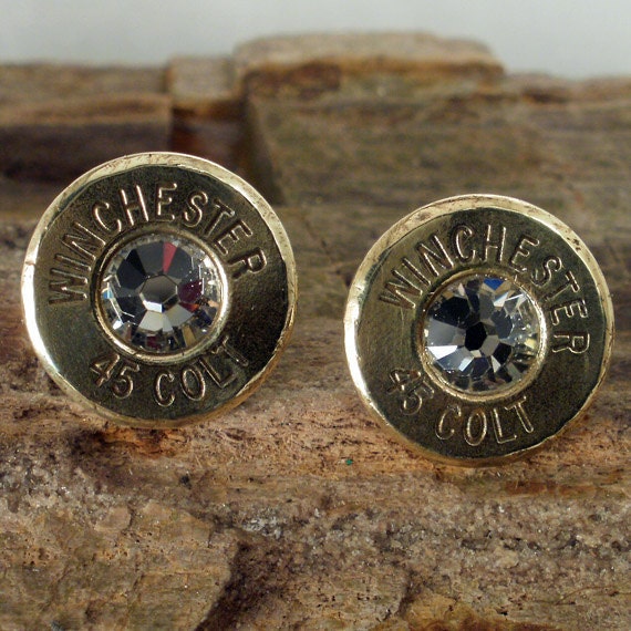 Glacier - Colt 45 - Ultra Thin - Bullet Earrings