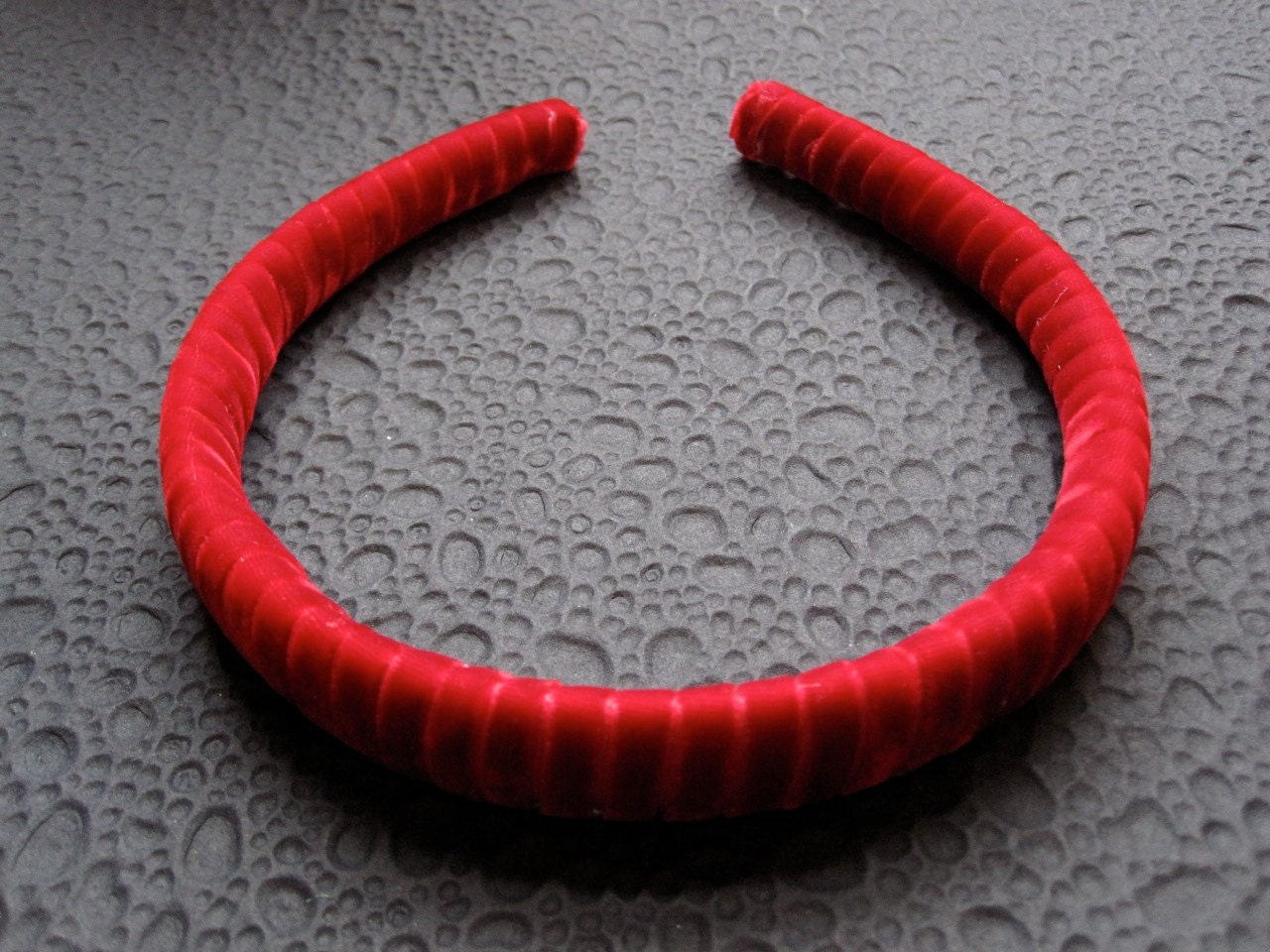Red Velvet Headband / Hair Accessory / Hairband