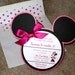 Minnie Mouse Invitation