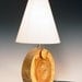 Table lamp. Desk lamp. Desert Driftwood. Naturally weathered walnut. Perfectly flawed and FULL of character. 51