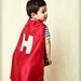 Reversible Superhero Cape - Add Your Child's Initial - Choose Your Colors - Personalized Costume for Boy or Girl
